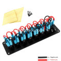 12V 7 Gang Rocker Switch Panel για βάρκα